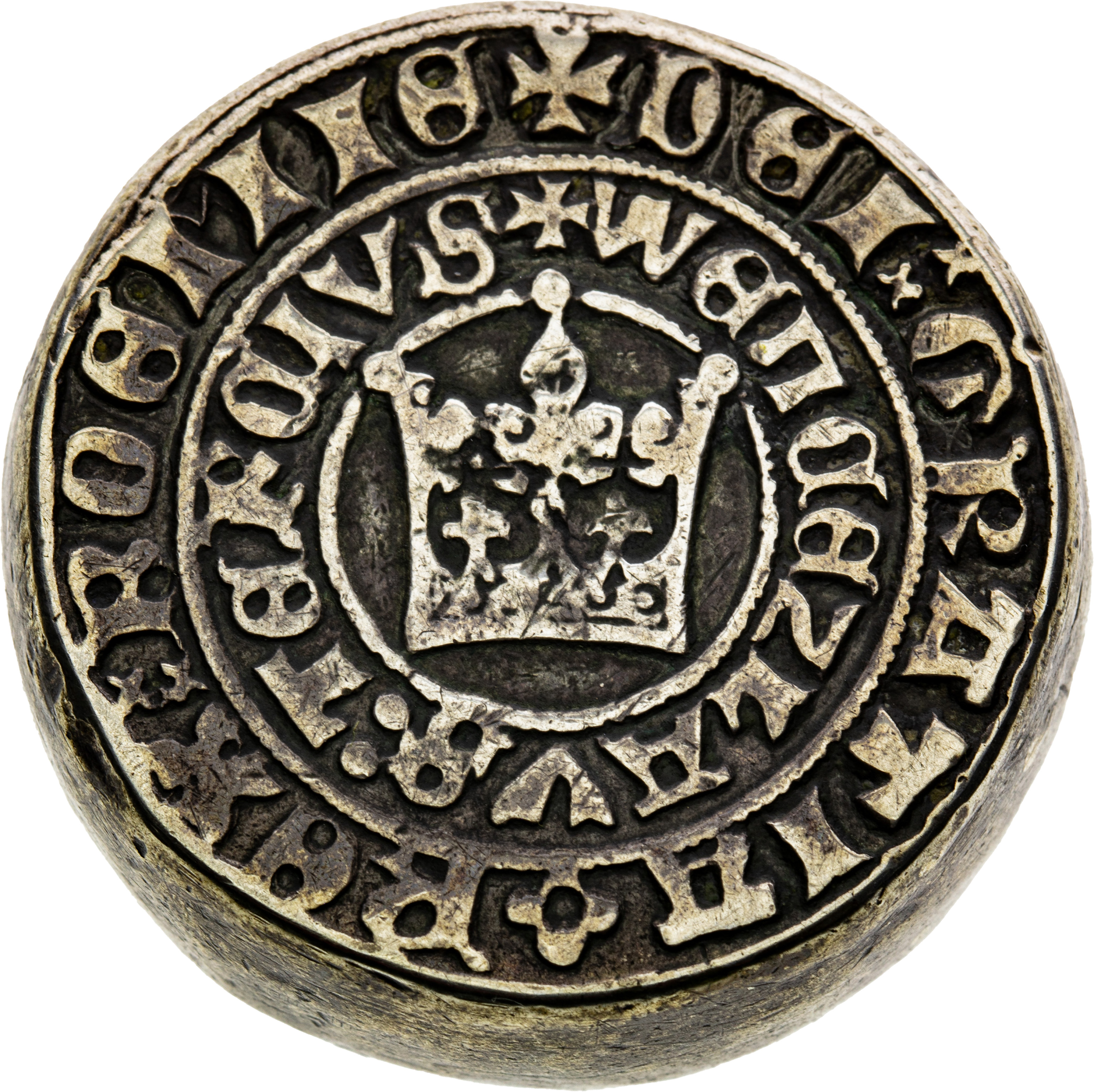 Václav IV. (1378–1419), pražský groš – tlustý odražek, Kutná Hora-1